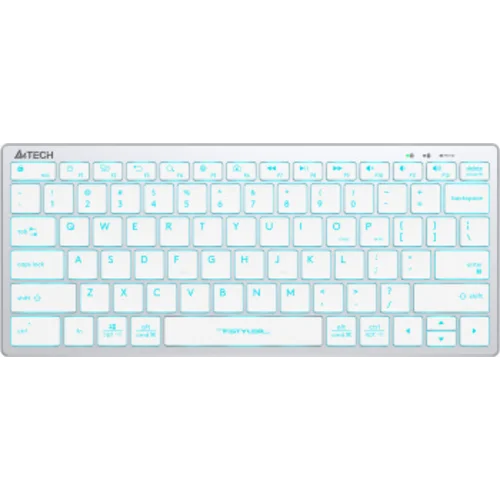 Клавиатура A4Tech Fstyler FX61 белый USB slim LED (FX61 WHITE) Клавиатура A4Tech Fstyler FX61 белый USB slim LED (FX61 WHITE)